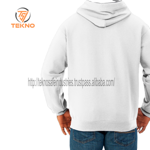 Sweat à capuche pour homme 100% coton de haute qualité Style Streetwear et col à capuche motif solide pour pulls à capuche d'hiver - Product Image 4