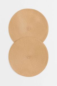 Tapis et coussinets en osier de designer Napperons multifonctionnels en osier pour la cuisine Tapis de table pour la vaisselle Tapis antidérapants Napperons - Product Image 4