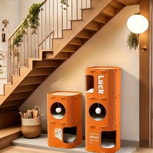 Cama para Mascotas de Fieltro Tridimensional de Cuatro Estaciones, Ecológica, Personalizada de Fábrica, con Forma Cuadrada - Product Image 3