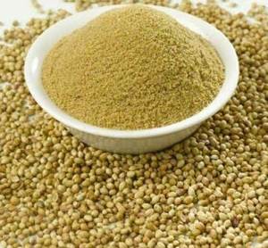 Poudre de coriandre biologique authentique séchée Style brut à vendre-Processus de séchage publicitaire - Product Image 4