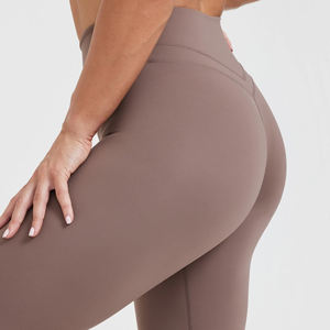 Mallas de Yoga de cintura alta para mujer, mallas de Fitness de tela transpirable para mujer con función de realce para mallas 2025 - Product Image 5