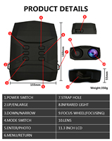 Dispositif de vision nocturne couleur à faible luminosité NV6000, vidéo 4K, photo 60MP, jumelles infrarouges d'extérieur, capteur CMOS, zoom 8X intégré