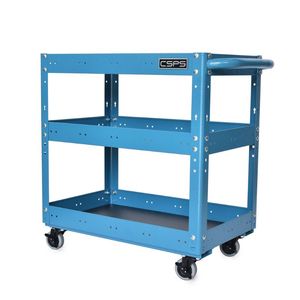 Vente en gros Armoire à outils en acier inoxydable à 3 niveaux pour utilisation en atelier Armoires de garage pour mécaniciens supportées par ODM et OEM - Product Image 3