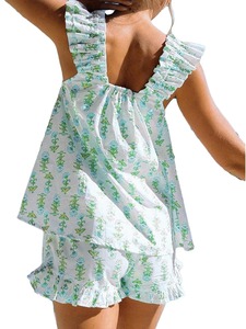 ไหล่ตกชุด2ชิ้นกางเกงจ็อกเกอร์เสื้อกันหนาวพร้อมกางเกงสเวตเตอร์มีฮู้ดเปล่าชุดผู้หญิงขาสั้นสองชิ้นสำหรับฤดูใบไม้ผลิขนาดใหญ่ - Product Image 4