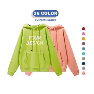 เสื้อฮู้ดผู้ชายแบบกําหนดเองพร้อมคุณสมบัติแห้งเร็วรองรับโลโก้ของตัวเอง เสื้อฮู้ดสวมหัวแบบเปล่าหนาธรรมดา - Product Image 5