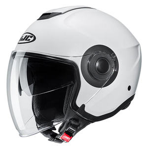 Casque de moto ouvert I40N, demi-casque de sécurité en ABS avec visière jet, taille XL, fermeture rapide, emballé - Product Image 1