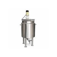Réservoir de fabrication de sirop de sucre hygiénique en acier inoxydable Sri Brother Enterprises avec moteur multi-tension (220V-500V) et garantie de 2 ans