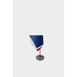 Drapeau d'intérieur personnalisé du Wyoming 3x5 pieds imprimé numériquement sur nylon avec mât en aluminium et logo personnalisé - Product Image 4