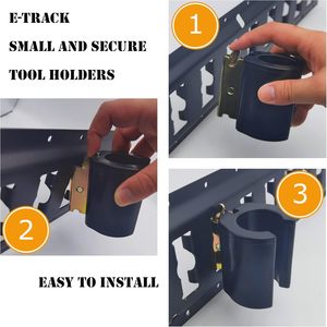 הסיטונאי של כלי בעל וו מארגן כלי hanger אבזם עבור shovels, עלה, מגם טריילרים סגורים, משאיות - Product Image 5
