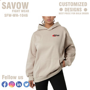 Sudaderas con capucha para mujer, personalizadas con estampado por descarga, antiarrugas, oversize, cortas, 100% algodón, estilo streetwear, forro polar - Product Image 4