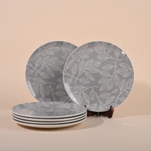 Ensemble d'assiettes de service en porcelaine de qualité supérieure, 10,5 pouces, écologiques, lavables au lave-vaisselle, faites à la main, durables, design moderne et luxueux, tendance - Product Image 5