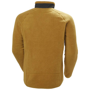 เสื้อแจ็คเก็ตแบบสวมใส่ด้านนอก  แบบสั่งทำพิเศษสำหรับฤดูหนาว  ผ้าเชอร์ปาฟลีซ  ทรงหลวม สไตล์ลำลอง  คอตั้ง  แบบตัดต่อสี  พร้อมซิป - Product Image 2