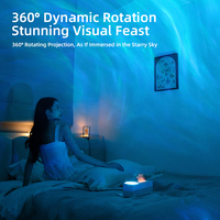 Diffuseur d'aromathérapie à ondulation d'eau A10 en gros, utilisation domestique USB, lumière ambiante à sept couleurs, ultra-silencieux 30 dB, personnalisable