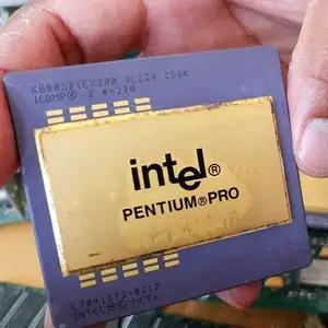 Золотой керамический процессорный лом, высококачественный процессорный лом