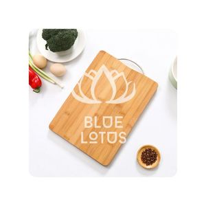 Tabla de Cortar de Bambú Loto Azul en OFERTA, Tabla de Cortar Ecológica 2025 - Product Image 1