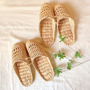 Chaussons décontractés pour femmes en jacinthe d'eau, pantoufles de chambre et de salle de bain, fournis par le producteur - Product Image 1