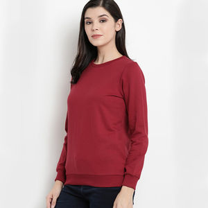 Sudaderas de calidad premium, sudaderas informales sólidas para mujer, ropa de calle con estampado propio, sudaderas de invierno - Product Image 3
