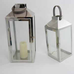 Bougeoir en verre inoxydable de qualité supérieure, fait à la main, couvercle sans flamme, lanterne pour décoration murale - Product Image 3