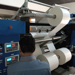 3. LWQ 2-a-1600 Horizontal PET Slitting Rewinder Prolabel PPP Machine Siemens Delta Gear Motor Paper Processing Machinery Pump - Product Image 2