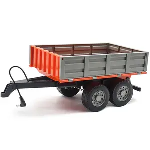 Top Qualität 4 Rad 3-10 Tonnen Landwirtschaft Farm Trailer/ Tipping Dump Trailer Auf Lager Günstiger Preis