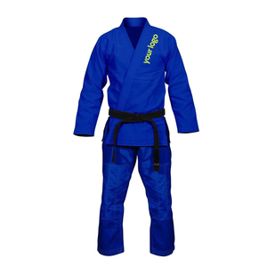 Traje de Jiu Jitsu 100% Algodón, Estilos OEM, Uniforme de Karate para Competencia, Conjunto de Entrenamiento, Estilos de Boxeo, Ropa Deportiva de Artes Marciales - Product Image 3