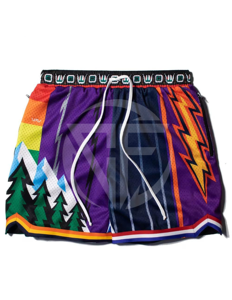 กางเกงขาสั้นผู้ชายลายสีล้วนมีคุณสมบัติเป็นมิตรกับสิ่งแวดล้อมกระเป๋าที่มีความต้องการสูงสำหรับชุดลำลองออกแบบโลโก้ได้ตามต้องการ - Product Image 4