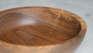 Bol à mélanger en bois d'acacia naturel-Fait à la main écologique et résistant aux aliments de haute qualité - Product Image 4