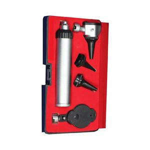 Conjunto de diagnóstico Ent Kit integral de diagnóstico ENT con otoscopio, espéculos y estuche de transporte para diagnósticos precisos Instrumentos quirúrgicos - Product Image 2