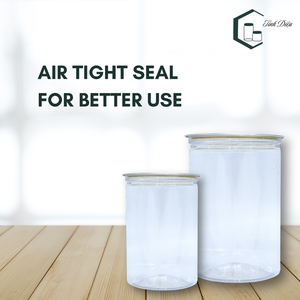 Wide Mouth <b>PET</b> Round Shape Pull Ring Cap Transparent <b>Food</b> & Drink <b>Container</b> 100mm Diameter 330ml to 1790ml Bulk Supplier Vietnam - Product Image 4