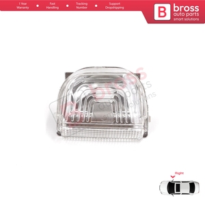Rétroviseur extérieur droit BSP1245-2 avec lentille de clignotant blanc transparent pour Sprinter MK3 907 910 2018-actuel 9109064600 - Product Image 3