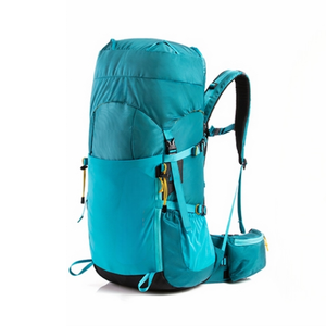 Sac à dos de voyage réfléchissant personnalisé de grande taille, nouveau design, en maille souple, antivol, imperméable, en polyester, sacs de randonnée à la mode - Product Image 1