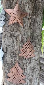 Hot Sale Metal <b>Tree</b> and <b>Star</b> Shape Ornaments <b>For</b> Christmas Decor In Low Price From India - Product Image 4