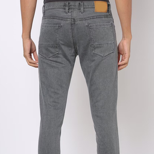 OEM Manufacturer's Custom Denim <b>Men's</b> <b>Jeans</b> Pants <b>High</b> <b>Waist</b> Slim Fit Lightweight Breathable Straight Pattern for <b>Men</b> Wholesale - Product Image 5