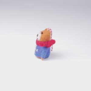 Merino <b>Wool</b> <b>Felted</b> Bear Hanging Decor <b>for</b> Christmas Tree Necessary Christmas Decorations - Product Image 5