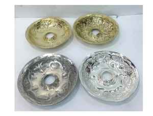 Bandeja de latón martillada a mano egipcia cachimba accesorios cachimba diseño único calidad premium vintage venta al por mayor - Product Image 2