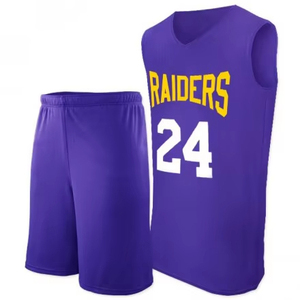 Uniforme de baloncesto de alta calidad, conjunto transpirable de secado rápido, nombre de equipo personalizable, talla grande, Unisex para adultos - Product Image 4