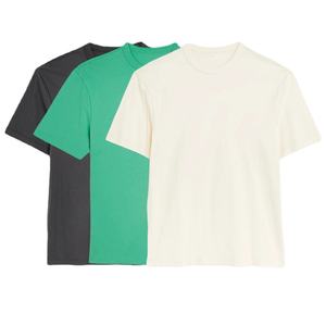 T-shirt Homme Grande Taille en Coton 100% 260gsm, Style Streetwear, Personnalisé avec Impression et Broderie, avec Strass - Product Image 1