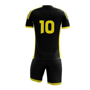 Ensembles d'uniformes de football Uniformes de football Impression dégradée Sublimation Full Custom Football Jersey Combinaison de football - Product Image 1