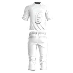 Venta al por mayor de ropa deportiva uniforme de béisbol de alta calidad con logotipo personalizado uniforme de béisbol de los hombres de materia sólida para la venta - Product Image 2