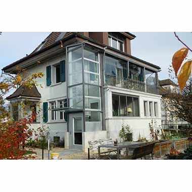 Homelifte Contemporary Residential Elevator Gearless Vertical Lift for Private Public Buildings for Villas with PVC Flooring