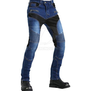 Jeans de moto pour hommes, pantalons de protection durables et résistants, adaptés aux longs trajets quotidiens en moto - Product Image 3