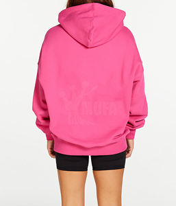 <b>Men's</b> Winter 100% Cotton Pullover <b>Hoodie</b> with Pocket Solid Pattern <b>Plain</b> Dyed Plus Size OEM Service Available - Product Image 2