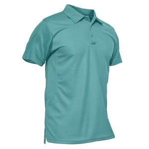Camisetas Polo de Verano para Hombre, 100% Algodón, de Secado Rápido, Manga Corta, Cuello Camisero, Antiarrugas, Lisas, para Golf, 2026 - Product Image 1