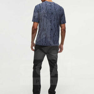 Camisetas de Hombre de Alta Calidad, 100% Algodón, Corte Regular, Estampado Desgastado, Estilo Casual Ligero, Manga Corta, Ecológicas, de Secado Rápido y Transpirables - Product Image 2