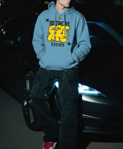 Sudaderas con Capucha Extra Grandes de Felpa Gruesa de 480 GSM con Logotipo Personalizado Más Vendidas para Hombre, 100% Algodón, Fabricación OEM en Bangladesh - Product Image 6