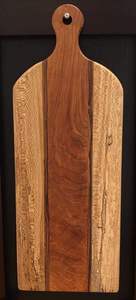 Tabla de cortar de bambú extragrande y duradera, juego de utensilios de cocina de madera con asa para la preparación de alimentos en el hogar y el restaurante - Product Image 5