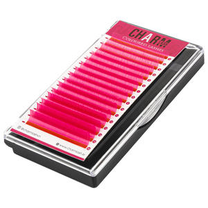 CharmLash Lash Produits En Gros Extensions De Cils De Luxe Cils Boîtes D'emballage Diverses Couleurs Glamour Accrocheur Naturel - Product Image 1