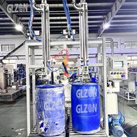 Machine de remplissage de fûts semi-automatique |   Machine de remplissage de liquides 200L |   Équipement de pesage et de remplissage pour huiles, lubrifiants et liquides chimiques