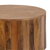 Table basse en bois sculpté artisanal Smart Art, design rustique moderne, hauteur réglable, meubles de salon décoratifs