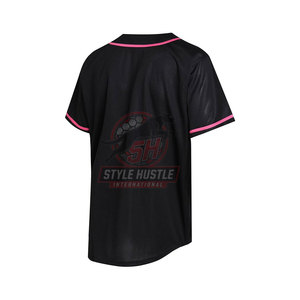 Nueva Camiseta de Béisbol Lisa, Diseño Personalizado, Camiseta de Béisbol Blanca para Hombre, Camisetas de Béisbol al por Mayor - Product Image 2